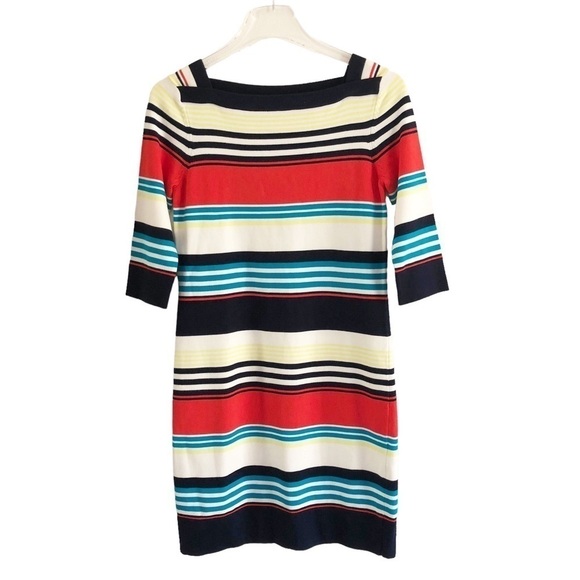 Milly Of New York Sweater Dress Multicolored Stripes Size Small - Picture 8 of 9